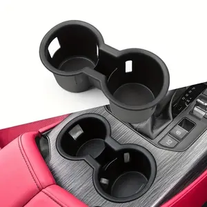 Toyota Land Cruiser Lc300 2022-2026 Center Console Cup Holder Insert, Non-Slip Drink Tray, Central Storage Accessory