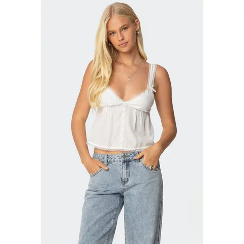 Andea Babydoll Tank Top