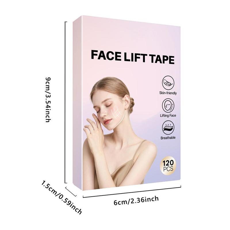 Invisible Face Lifting Tape 120PCS – Strong Adhesive V-Line Tape for Slim Face Effect & All-Day Wear | Christmas Special | Black Friday/Year-End Sale
