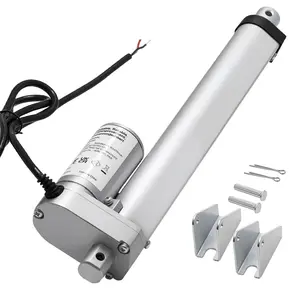 fathersdaygift VEVOR 12V Linear Actuator, 8 Inch High Speed 0.6/s Linear Motion Actuator, 225lbs/1000N with IP54 Protection Mounting Bracket for Lift Desk, Recliner Chairs, Window Door Opener