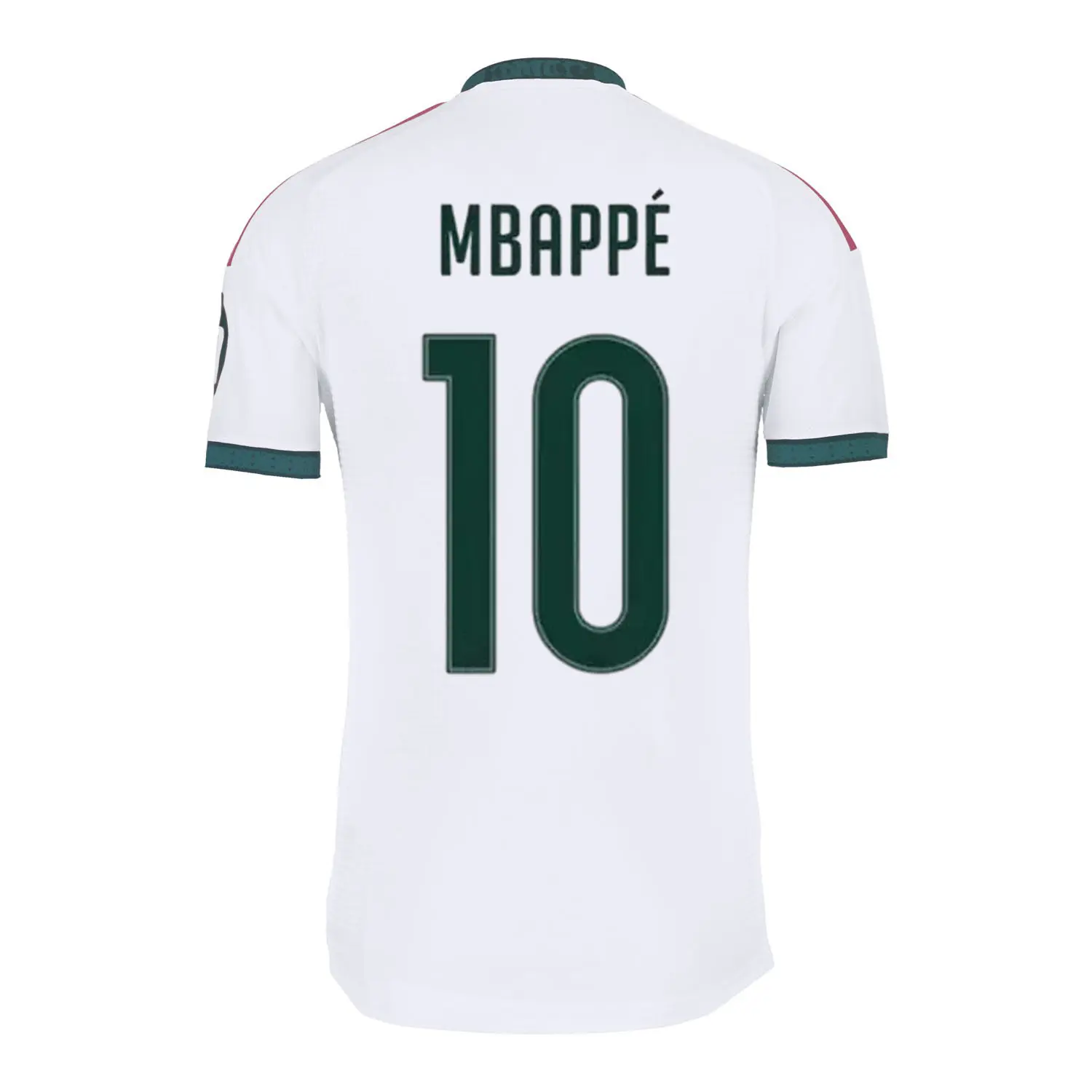 [FULL LOGO] White Home Soccer Jersey – Lightweight Performance Football Jersey for Adults, Custom Name & Number