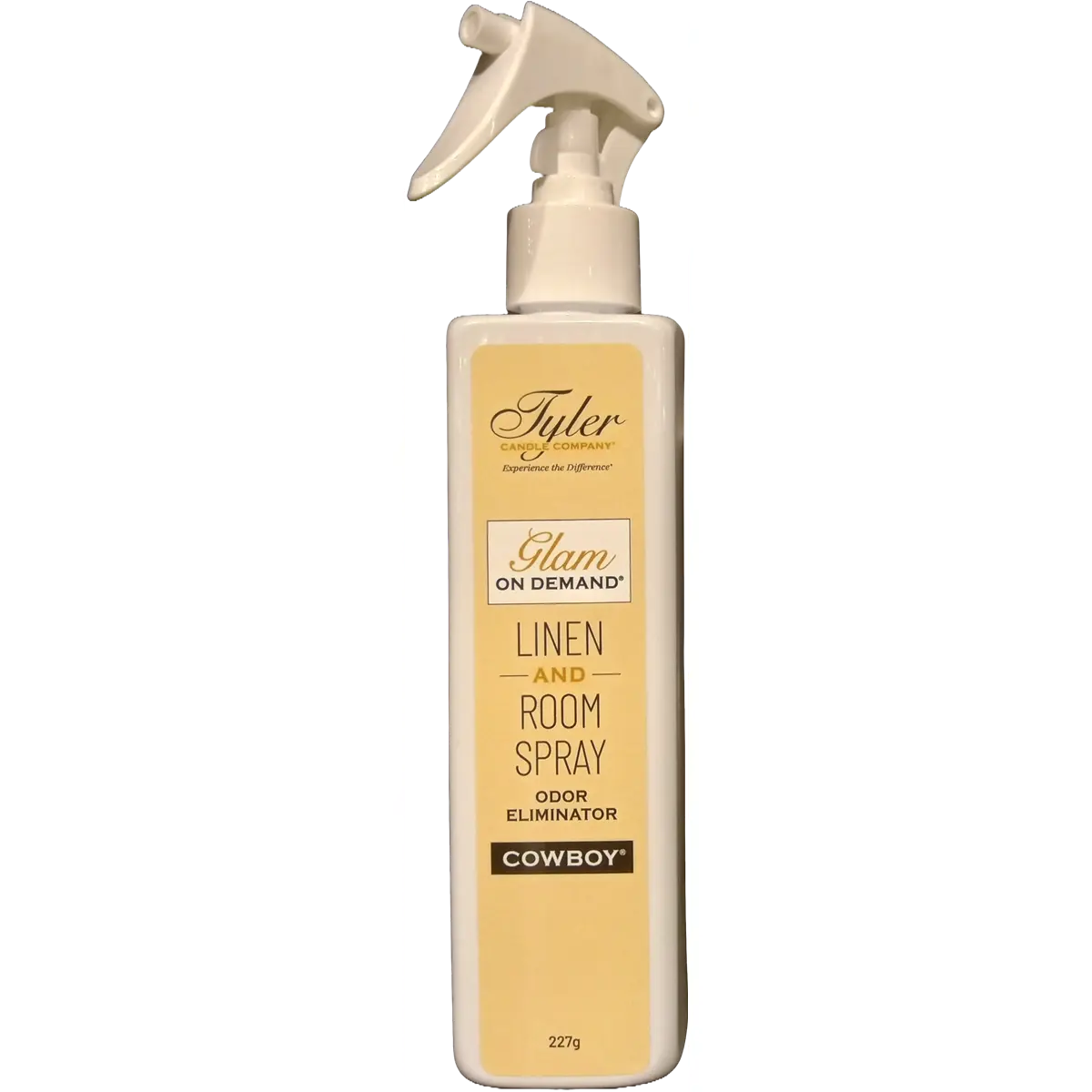 Tyler Candle Company Non-Aerosol Liquid Aromatic Fragrant Room Spray - Cowboy Glam Unisex Indoors Glam On-Demand Freshener (8oz/227g)