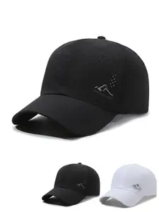 1pc Curved Brim Baseball Hat, Breathable Mesh Quick-Dry Fabric, Pahoa Caf Print, Adjustable Unisex Outdoor Sports Cap, Quality Caps