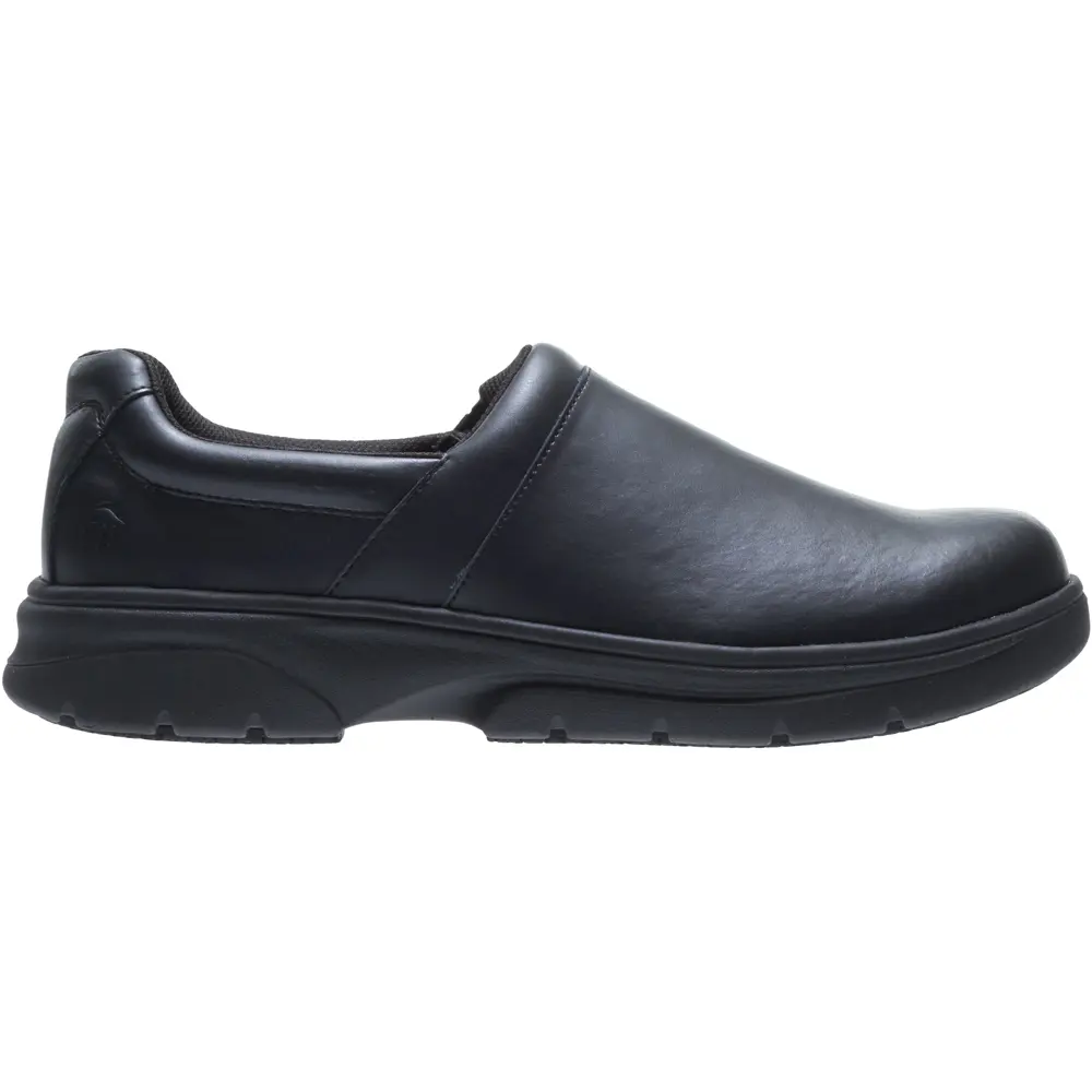 Wolverine Womens Serve Lx Slip Resistant Soft Toe  Work/Duty - Black