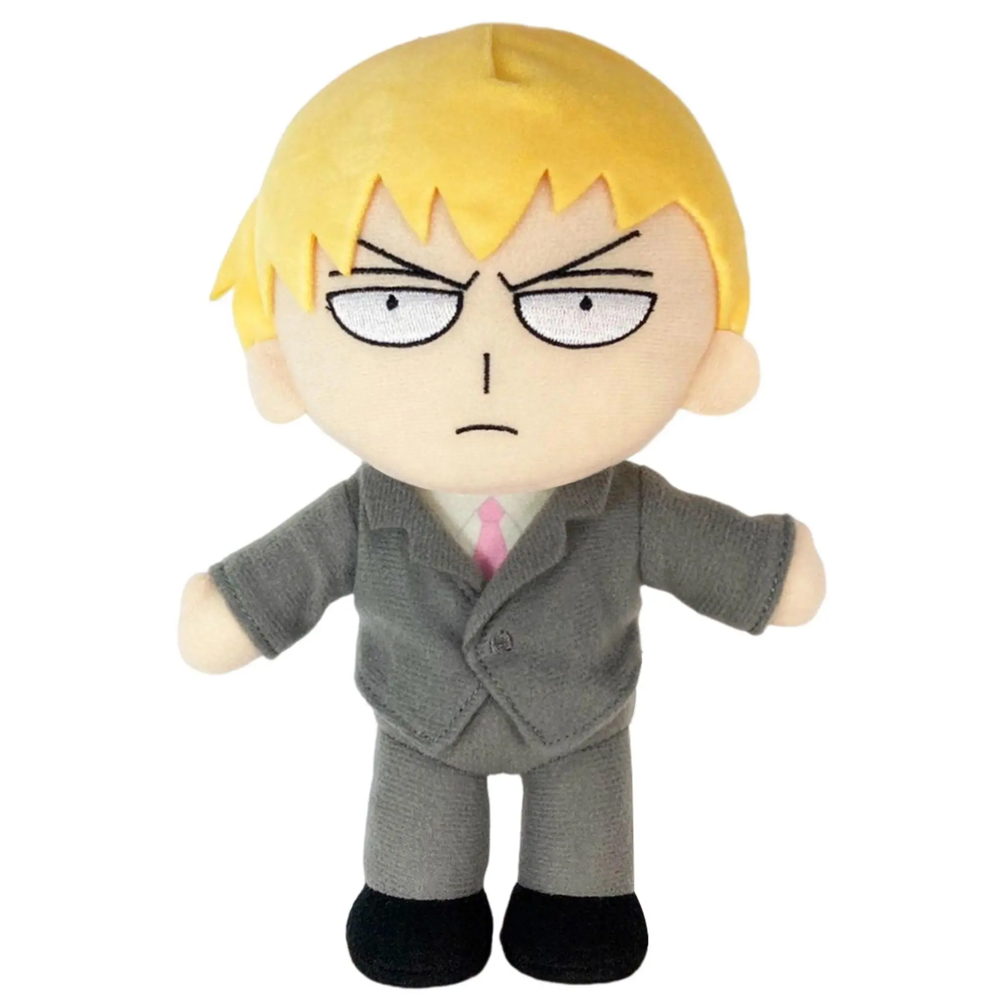 Mob Psycho 100 - Arataka Reigen Movable Plush 8"H
