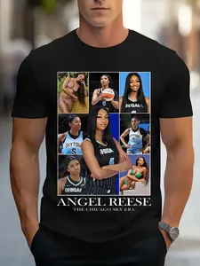 Angel Reese Collage Shirt Angel Reese Tshirt Vintage 90s Shirt Fan Tees Graphic Tee Retro Sweater, Angel Reese Merch Gift Handmade Cotton Menswear