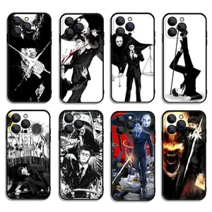 Hiromi Higuruma Jujutsu Kaisen JJK Exclusive Artistic Phone Cases For iPhone 17 Promax Pro Air 16 Plus 15 14 13 12 11 Black TPU Shockproof Protective Cover Gift For Birthday Christmas Valentine Halloween