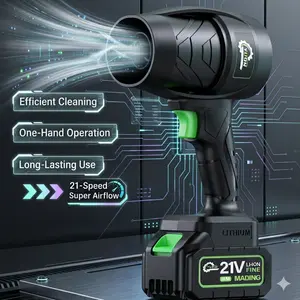 220W High-Power Handheld Blower — Ultra-Strong Airflow Vacuum — Blows Dust, Water, and Snow — An Essential for Outdoor Camping