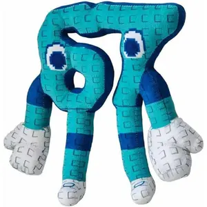 Steal a Brainrot Plush Cushion Pillow, Number 67 Funny Brainrots Plush Toy for Kids Adults, Plants Vs Brainrot Plushes 67 Brainrots Plushes for Game Fans Girls Boys unique  gift  dolls