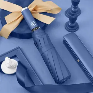 Portable Travel Umbrella, 1 Count Compact Windproof Umbrella, Durable Umbrella for Outdoor Activities, Perfect Companion for Various Weather Conditions