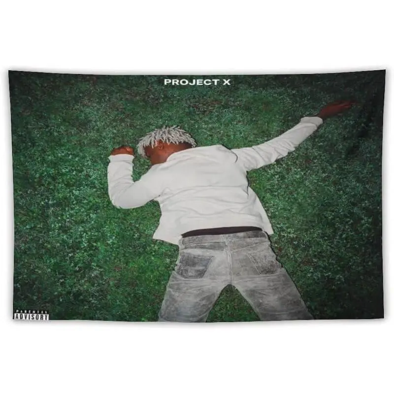 Soft Ken Carson Project X Graphic Tapestry Wall Hanging - Wrinkle Resistant Home Supplies Decoration for Bedroom, College Dorm Room Decorations
