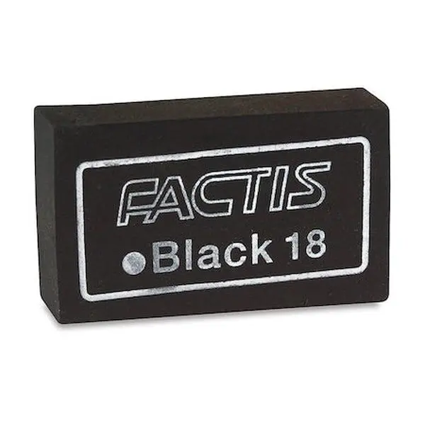 General Pencil Factis Magic Black Eraser