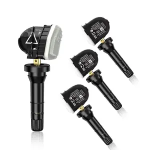 4PCS Pre-Programmed TPMS Sensor Tire Pressure Monitoring Sensor - Compatible with Chevy, GMC, Cadillac & Buick - Camaro, Cruze, Malibu, Silverado, Sierra, Terrain, Yukon, Lacrosse - 433MHz