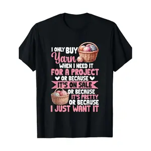 Crocheting Yarn Crocheter Crochet Men women Gift T-shirt 100%