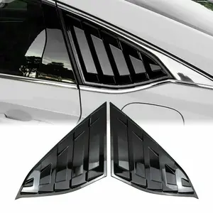 Brand New JDM Honda Accord 2018-2022 Glossy Black Side Vent Window Quarter Louver Cover