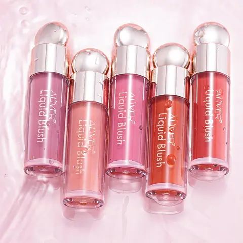 【NEW】Aliver 5 Shades Liquid Blush, Matte Finish
