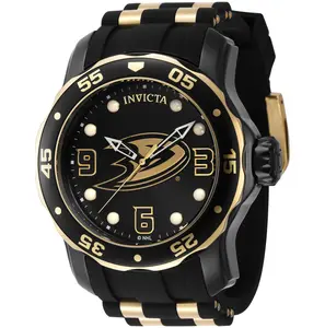 Invicta Men's NHL Anaheim Ducks 48mm Quartz Watch IN-42316