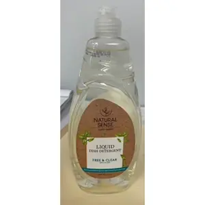 NATURE'S SENSE DISH SOAP FREE&CLEAR 25OZ 12PK