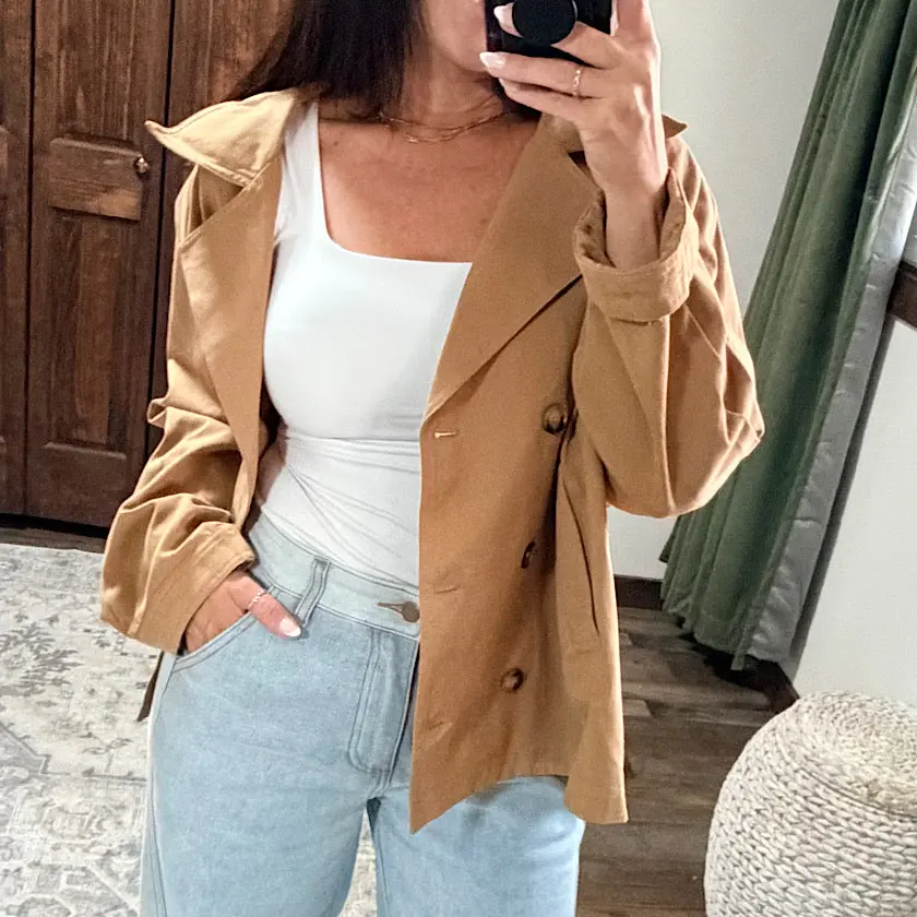 Camel Trench Coat