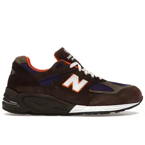 New Balance Men's 990v2 MiUSA Brown Purple, from StockX