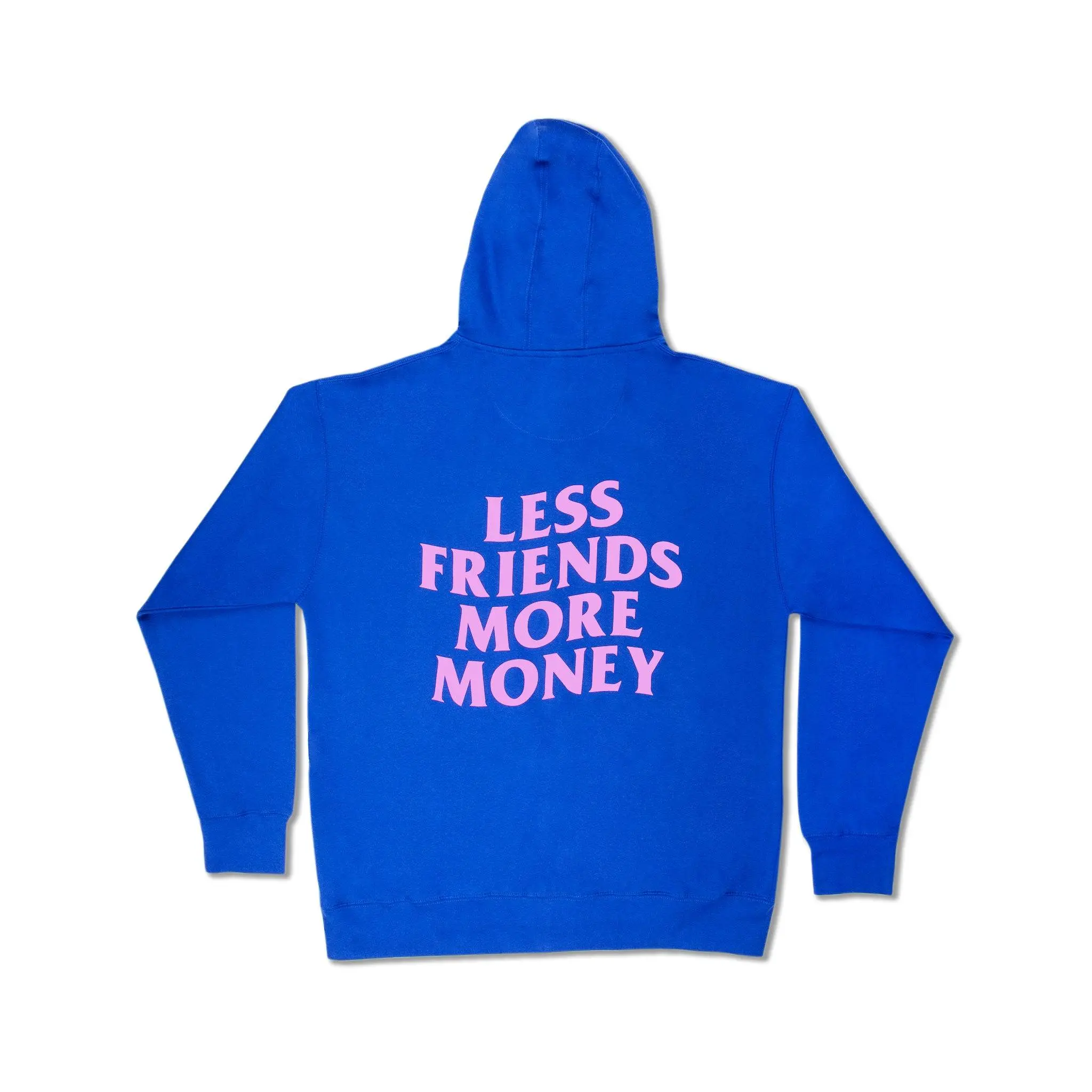 Less Friends More Money Zip-Up Hoodie - Streetwear Zip Hoodie Less Friends More Money Zip-Up Hoodie - Streetwear Zip Hoodie