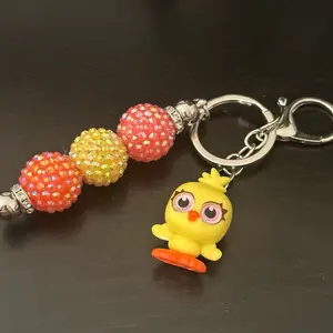 Yellow Bird Keychain