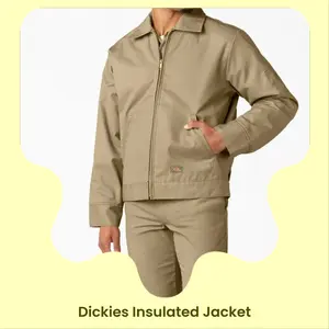 Dickies Insulated Eisenhower Jacke TJ15 Comfort Full Zip Work Jackets Coat Cats heavyduty
