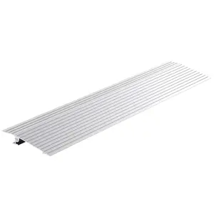VEVOR Door Threshold Ramp, TikTokShopBlackFriday, 1" Rise, 800 lbs Load Capacity, Door Ramp for Wheelchairs, Aluminum Threshold Ramp for Doorways, Adjustable Modular Threshold Ramp for Wheelchairs, Scooters, Power Chairs