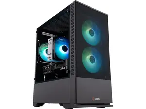 ABS Cyclone Aqua Gaming PC - Windows 11 - Intel Core i7-14700F - GeForce RTX 5070 12GB - DLSS 4 - AI-Powered Performance - 32GB DDR4 3200 - 1TB M.2 SSD