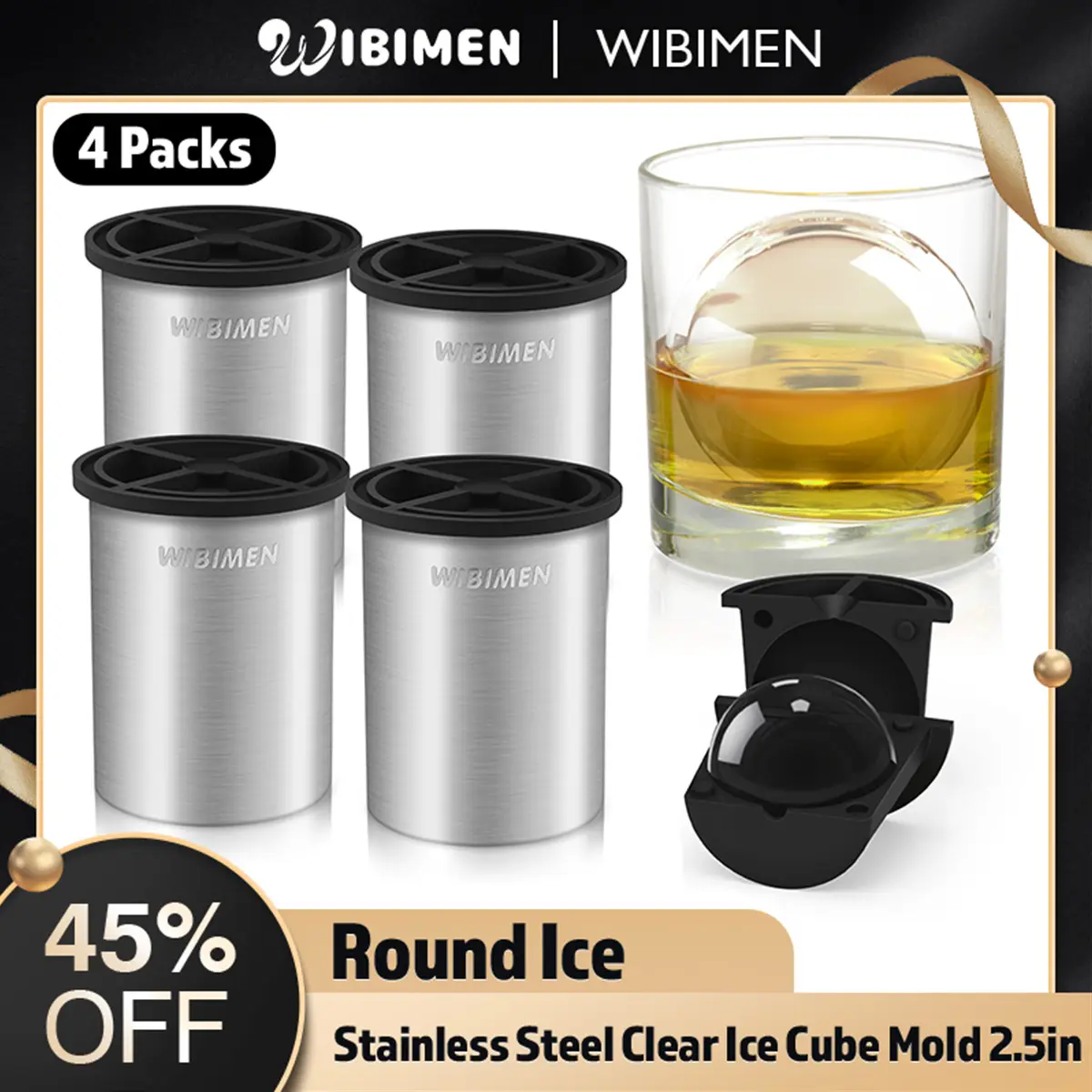 2.5"-4 PCS(No accessories)