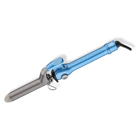BaBylissPRO Nano Titanium 1″ Spring Curling Iron 54402– Model BNT100S – Rapid‑Heat Titanium Barrel for Long‑Lasting, Defined Curls