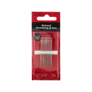 Richard Hemming & Son -- Hand Sewing Needles -- Darners --- Size 7