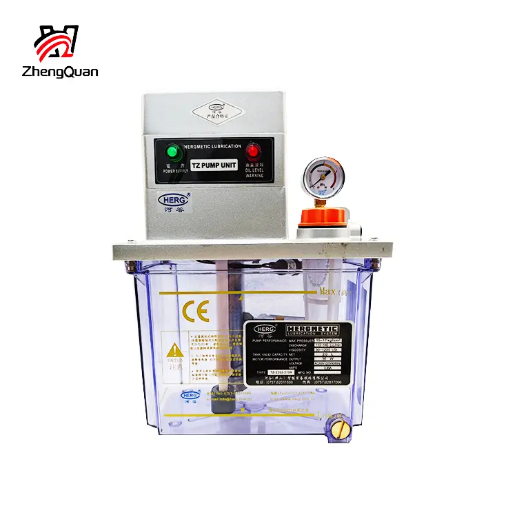 Zhengquan TZ-2202-210 High-Quality Alloy Steel Electric Hydraulic Gear Pump, Automotive High-Pressure Lubricating Oil Complete Machine with Automatic Depressurization, Easy Installation, Long Life, Low Noise, Pressure Switch, Stable Output, Stable Output
