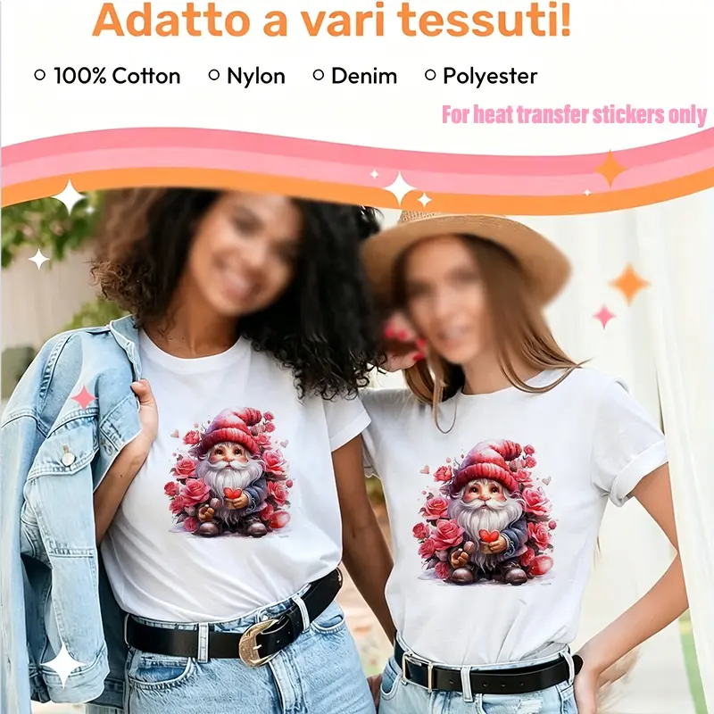3pcs,heat transfer stickers, iron-on appliqués - suitable for T-shirt making, pillow decoration, backpacks, cushions, pants, sofa covers, etc. - creative and fun printed sticker design
