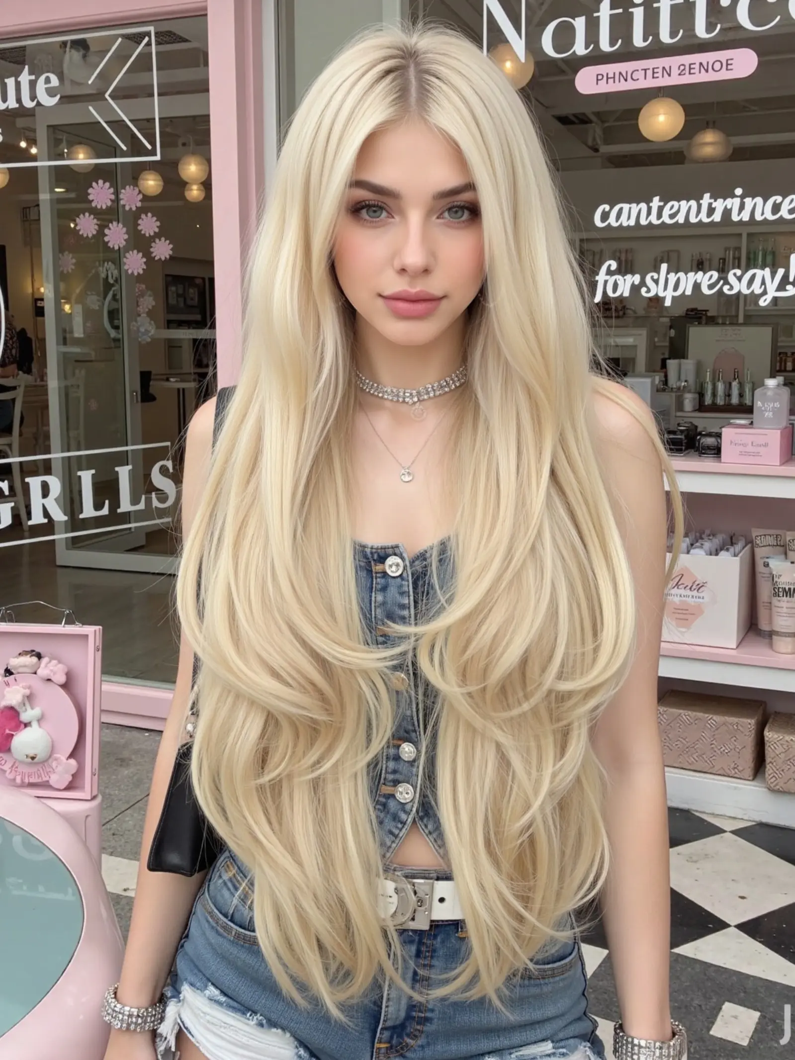 Women's Wig, Synthetic Wavy Wig, 32 Inch Heat Resistant Fiber Wig, Synthetic Curly Wigs, Curled Wig, Long Curly No Bangs, Natural Look, Suitable for Daily and Party Use, Durable Design, Long Hair