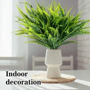 10 Bouquets Artificial Plants for Flower Arrangements and Wedding Decorations, Home Table Garden Valentine's Day Birthday Graduation Fall Decoration, Artificial Faux Greenery