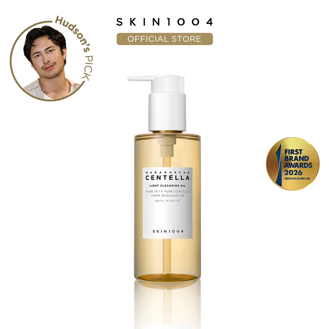 [SKIN1004 Official Shop] Centella Light Cleansing Oil 6.76 fl.oz, 200ml, Pure and Light Oil with Fresh Cleansing Effect, Makeup Remover Calming Hypoallergenic