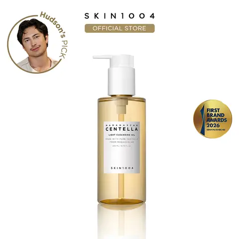 [SKIN1004 Official Shop] Centella Light Cleansing Oil 6.76 fl.oz, 200ml, Pure and Light Oil with Fresh Cleansing Effect, Makeup Remover Calming Hypoallergenic