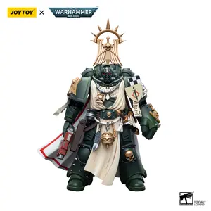 JOYTOY Warhammer 40k 1/18 Action Figures Dark Angels Master with Power Fist