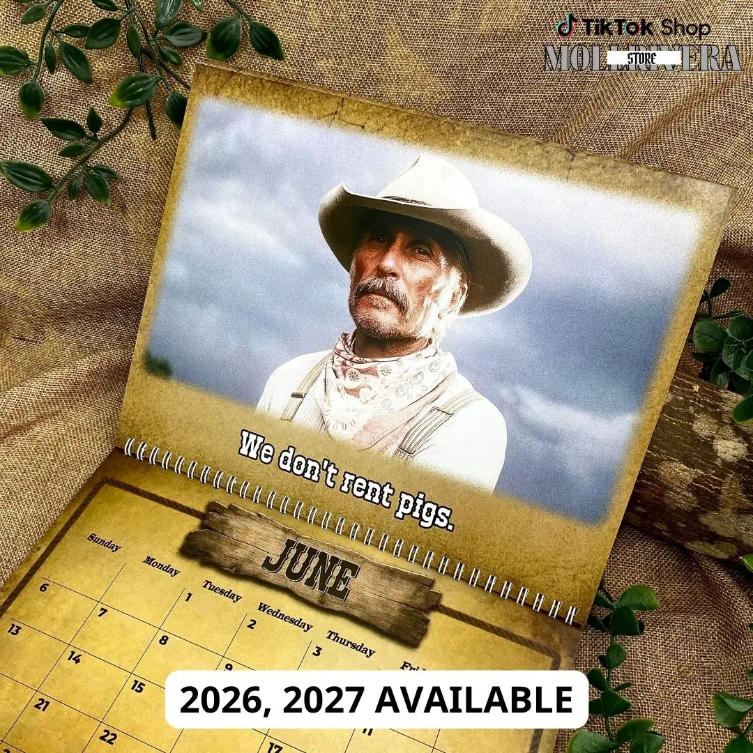 Best Line Of Woodrow and Gus Quotes 2027 Wall Calendar, Lonesome Dove Movie Desktop Calendar, Clasic Western Movie Calendar, Cowboy Movie Merch, Wall Decor, Home Decoration, Christmas Holiday Gift, New Year Present.