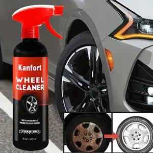 Ultimate Tire & Wheel Clean Spray - Foam Spray Tire&Rim Cleaner, Tire Coating, Multipurpose Wheel Wash for Shiny Tires and Spotless Rims - Enhanced with Gentle Cleaning Agents, Safe for All Wheel Types, and Perfect for Showroom Shine