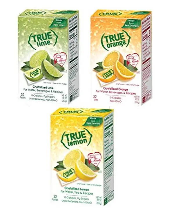 True Lemon Kit Lemon,Orange,Lime 32ct each