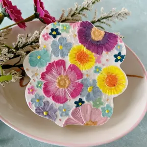 Parchment Texture Sheets - Floral 11