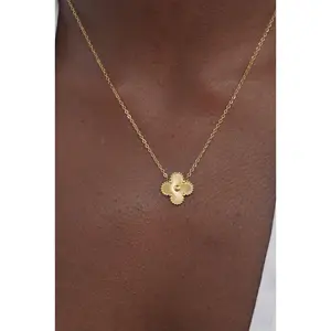 Slim Clover Necklace