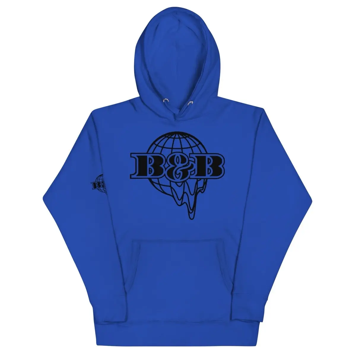B&B Blue Berry Hoodie for Men - Men's Sweater - Sweaters, Menswear Tops Long Sleeve Casual Man Pullover