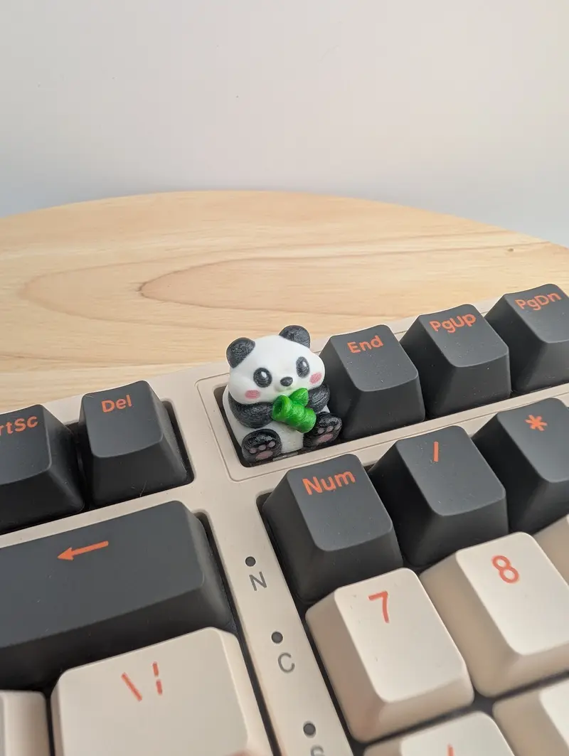 Artisan Chicken in a Nest Keycap | Mechanical Keyboard Accessory