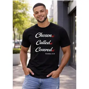 I AM “Chosen. Called. Covered.” Tee – Exodus 3:14 - The Exodus edition