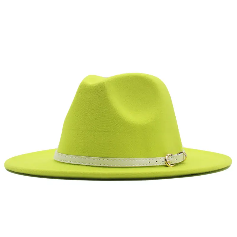 Fluorescent yellow (white belt)