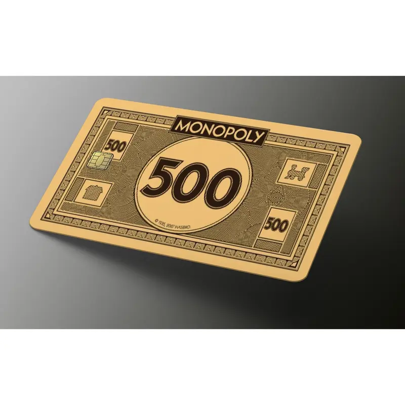 Monopoly 500 Vinyl Credit Card Skin