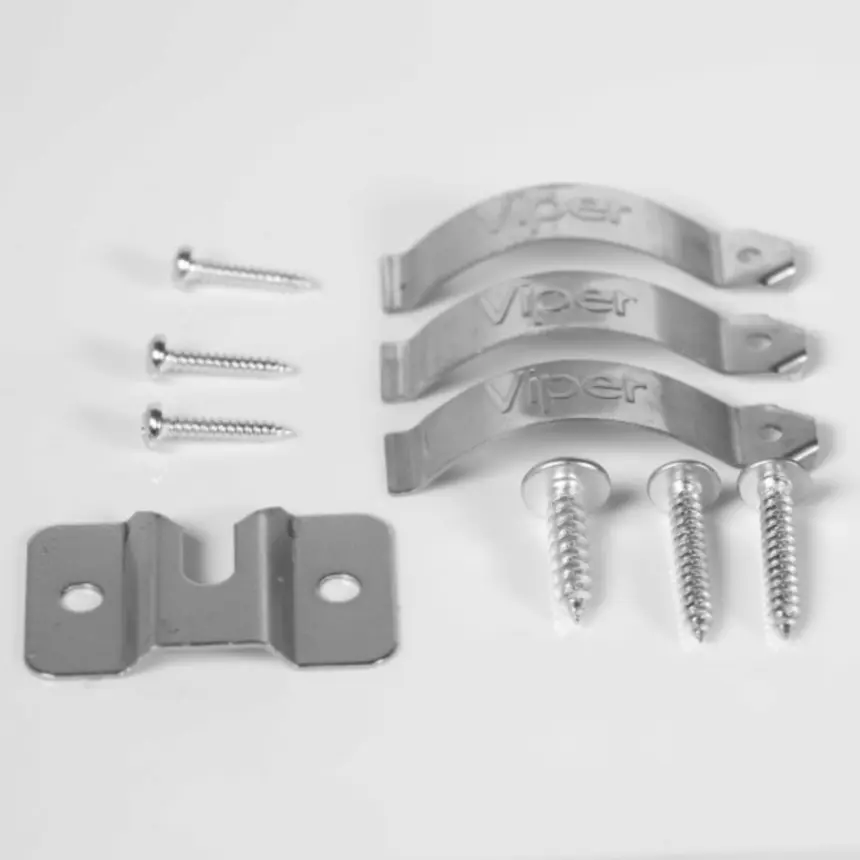 Viper Heavy-Duty Steel Wall-Mount Hanger Kit with Spring Clips & Steel Parts - Hangable Dartboard Hang Solution, Home Cabinet Organizer Hook, Wall Hanging Bracket